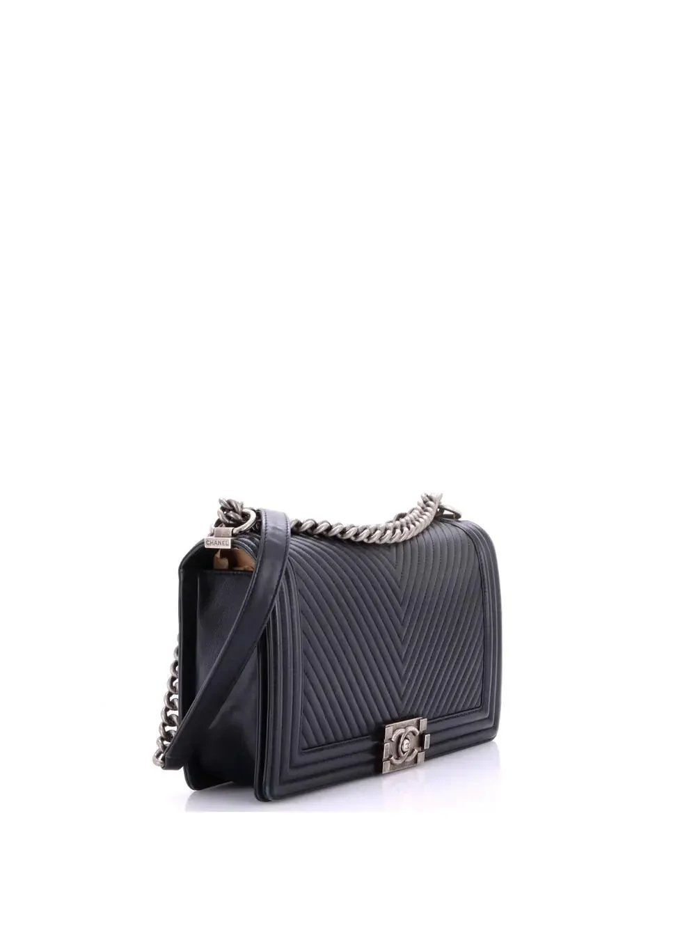 Chanel Boy Flap Bag Chevron Lambskin #292038C39B